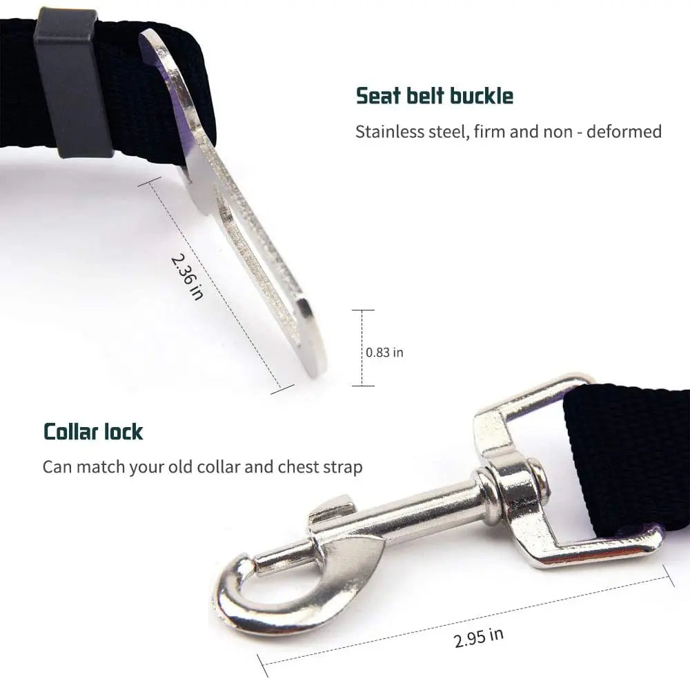 Adjustable Pet Car Safety Belt