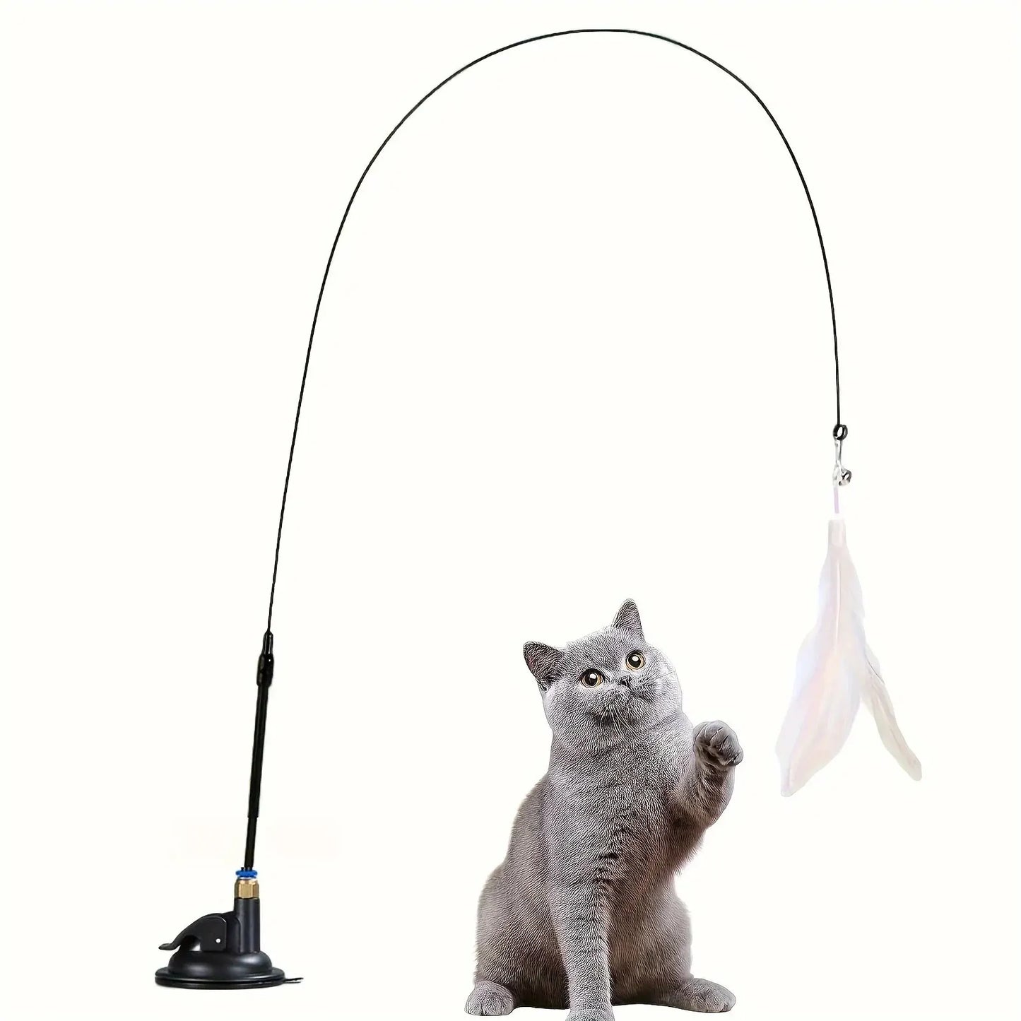 Bell & Feather Cat Toy