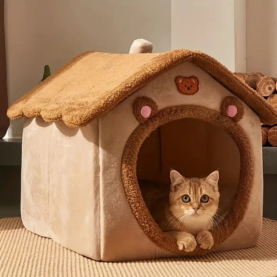 Foldable Pet Bed House