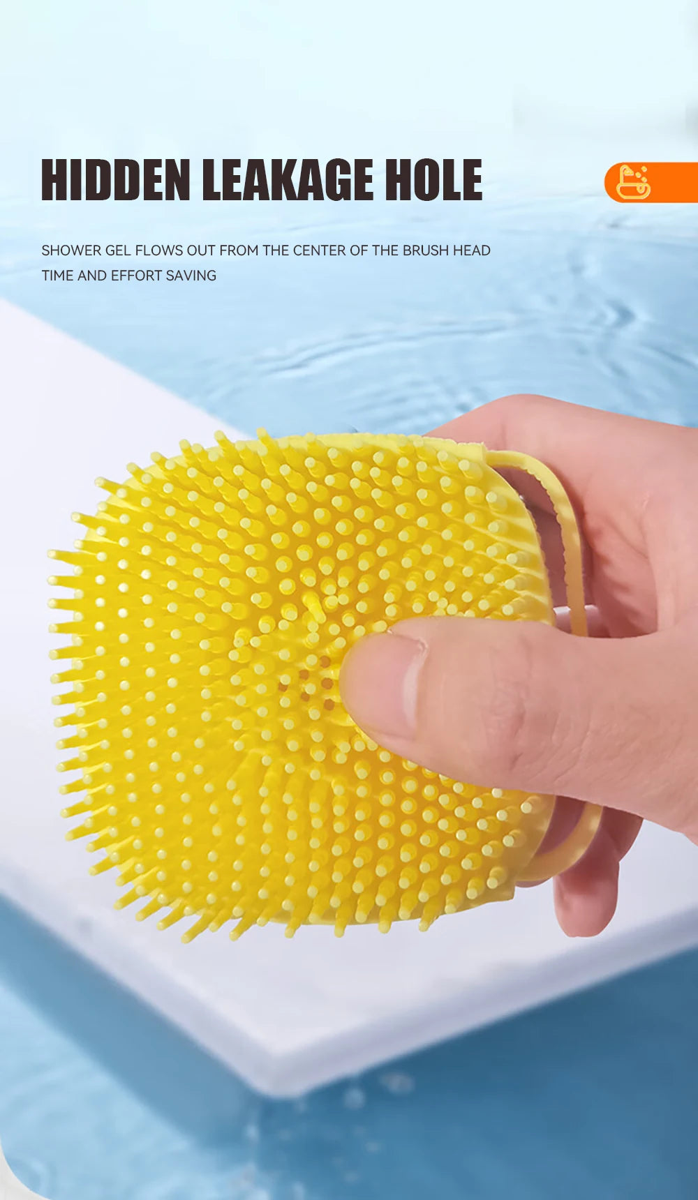 Pet Bath Massager Brush