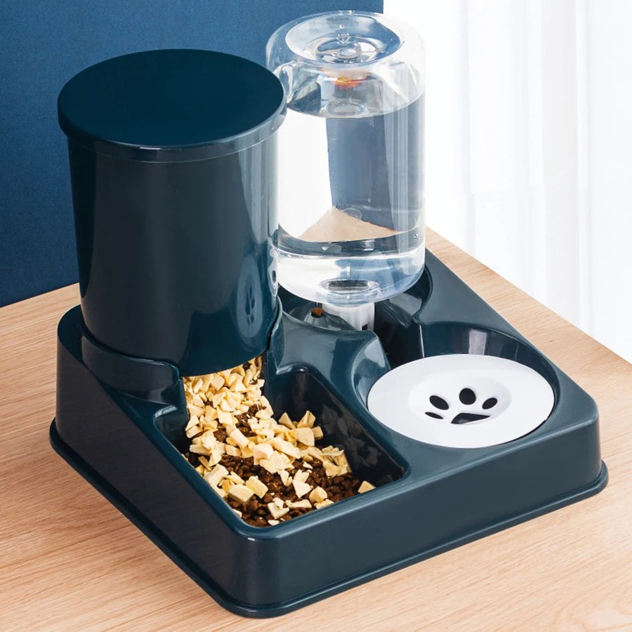 2-in-1 Cat Feeder Set