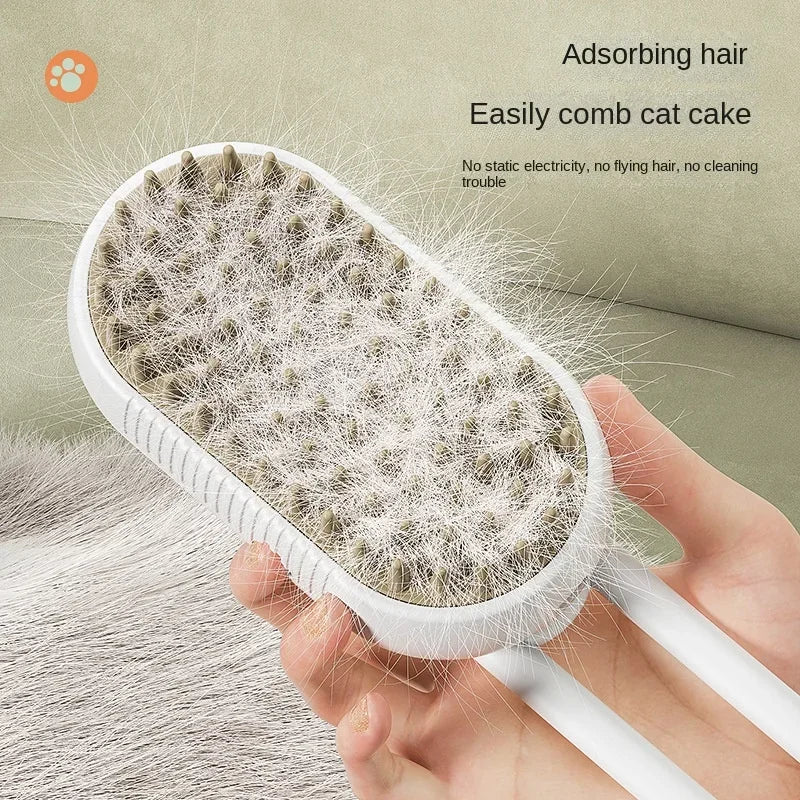 3-in-1 Steamy Pet Brush
