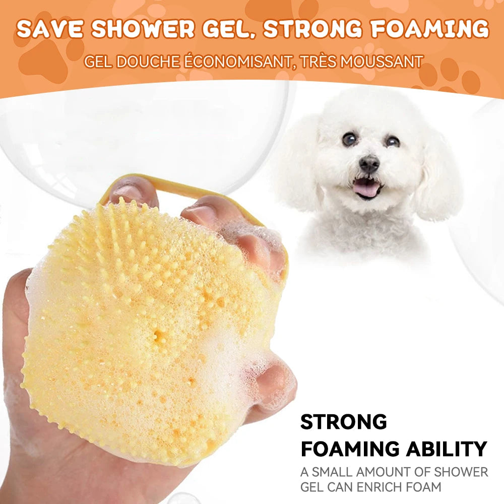 Pet Bath Massager Brush