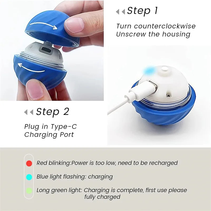 Smart Bouncing Pet Toy Ball