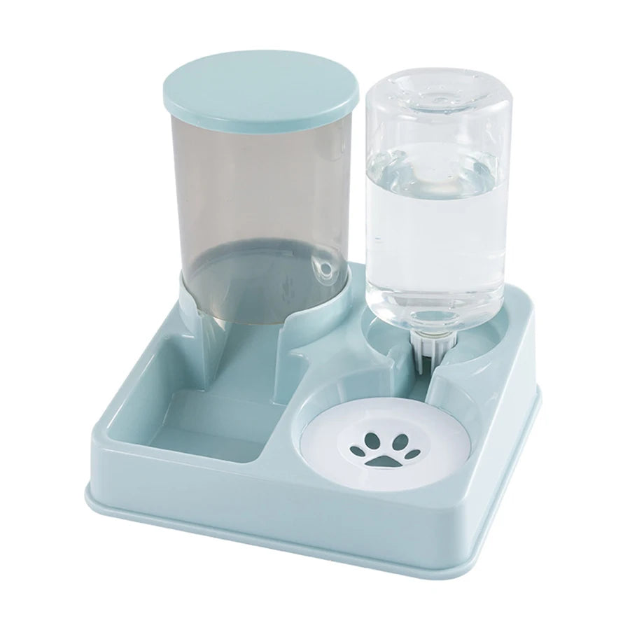 2-in-1 Cat Feeder Set