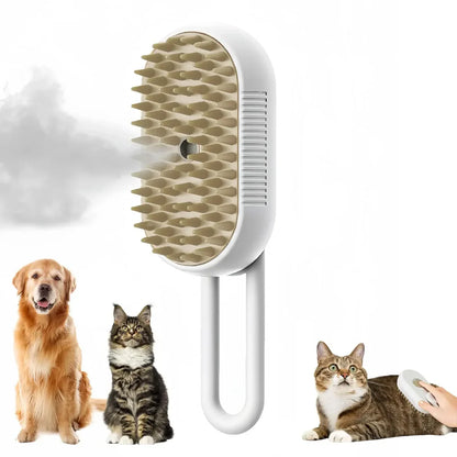 3-in-1 Steamy Pet Brush