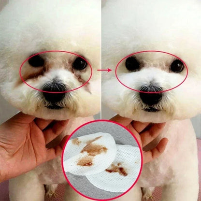 Gentle Pet Eye Wipes