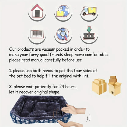 CozyCloud Orthopedic Dog Bed