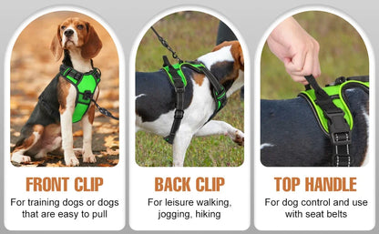 LED No-Pull Dog Harness