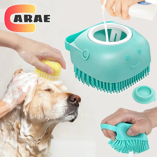 Pet Bath Massager Brush