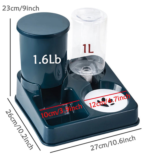 2-in-1 Cat Feeder Set