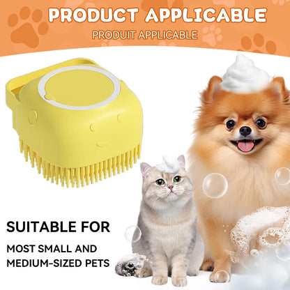 Pet Bath Massager Brush